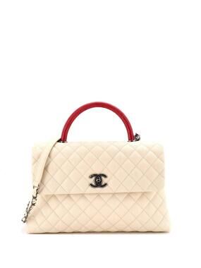 Chanel Coco Top Handle Bag Quilted #328615C49B